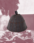 Ukrainian Cage Sauna Bath Hat Grey